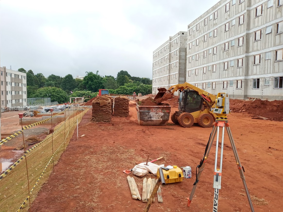 Demarcação de Terraplanagem